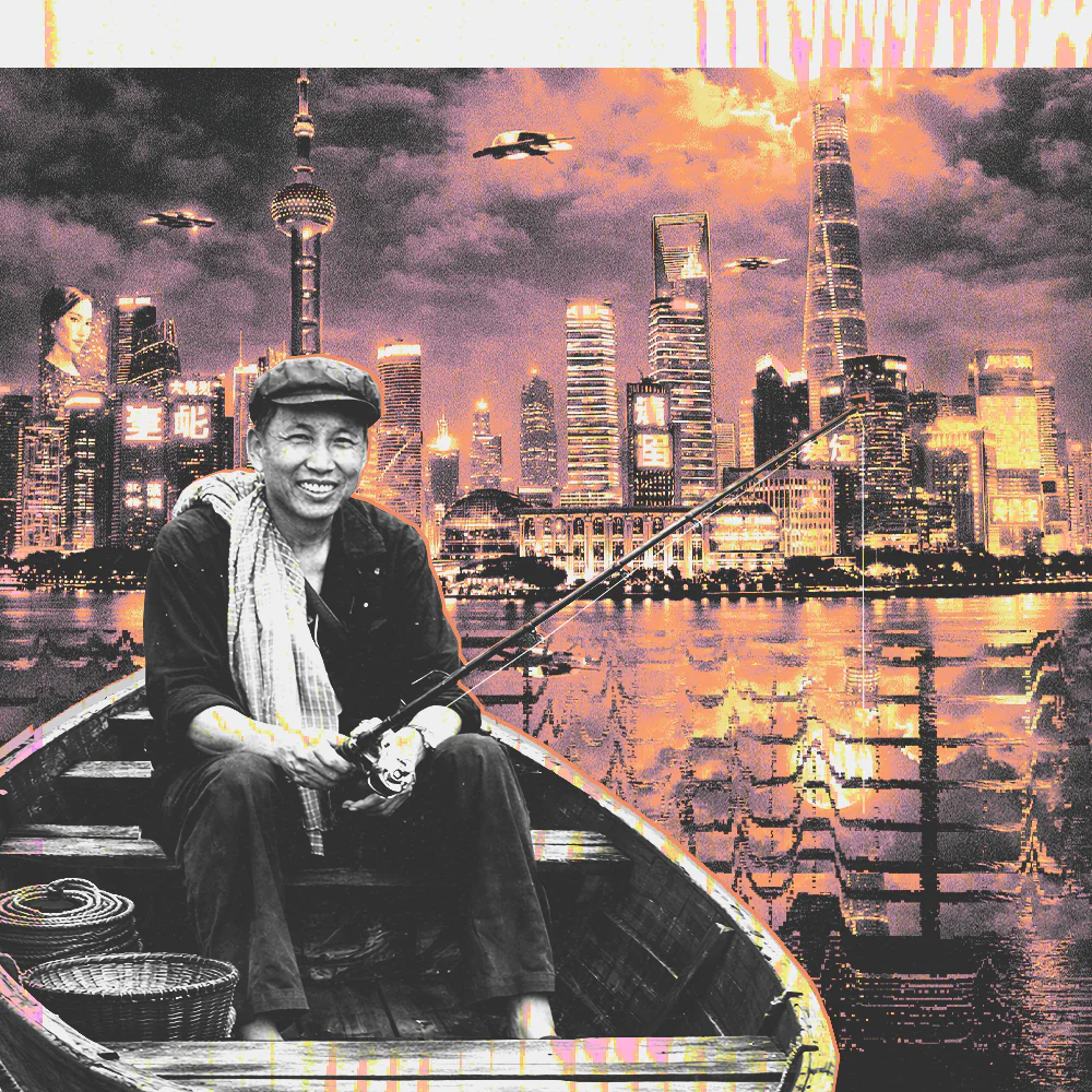 Пол Пот в лодке